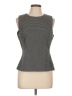 J. McLaughlin Gray Sleeveless Top Size 12 - photo 1