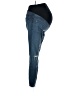 Isabel Maternity Blue Jeans Size 2 - photo 4