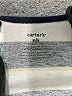 Carter's 100% Cotton Stripes Blue Long Sleeve Onesie Size Newborn - photo 3