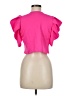 Shein 100% Polyester Pink Sleeveless Blouse Size 6 - photo 2