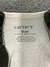 Carter's 100% Cotton Graphic Ivory Short Sleeve Onesie 6-9 MO / 9 MO - photo 3