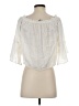 Express Ivory Short Sleeve Blouse Size S - photo 2