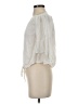 Express Ivory Short Sleeve Blouse Size S - photo 5
