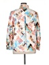 Zeagoo Print Ivory Long Sleeve Blouse Size XL - photo 2