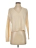 Intermix 100% Cashmere Ivory Cashmere Pullover Sweater Size P (petite) - photo 1