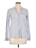 Hartford 100% Cotton Gray Long Sleeve Blouse Size 10 (3) - photo 1