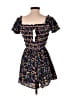 Allison & Kelly Floral Blue Romper Size S - photo 2