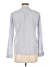 Hartford 100% Cotton Gray Long Sleeve Blouse Size 10 (3) - photo 2