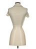 Assorted Brands Ivory Short Sleeve Top Size XS - photo 2