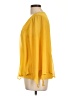 Thalia Sodi 100% Polyester Yellow 3/4 Sleeve Blouse Size L - photo 5