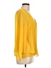 Thalia Sodi 100% Polyester Yellow 3/4 Sleeve Blouse Size L - photo 4