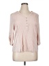 Democracy Pink 3/4 Sleeve Blouse Size 1X - photo 1
