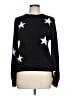 Rachel Zoe TJX Stars Black Pullover Sweater Size L - photo 1