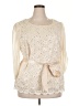 Connected Apparel Ivory Long Sleeve Blouse Size 2X - photo 1