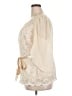 Connected Apparel Ivory Long Sleeve Blouse Size 2X - photo 5