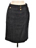 Tevrow+Chase Gray Denim Skirt Size 6 - photo 1