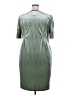 Evy's Tree 100% Polyester Green Casual Dress Size 2X - photo 2