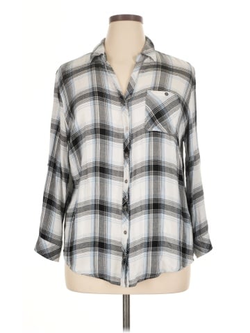 Hester & Orchard 3/4 Sleeve Button-Down Shirt (view 1)