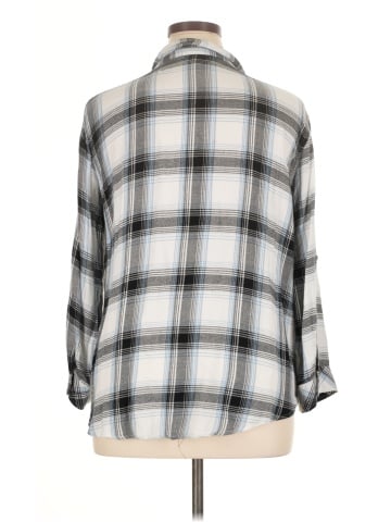 Hester & Orchard 3/4 Sleeve Button-Down Shirt (view 2)
