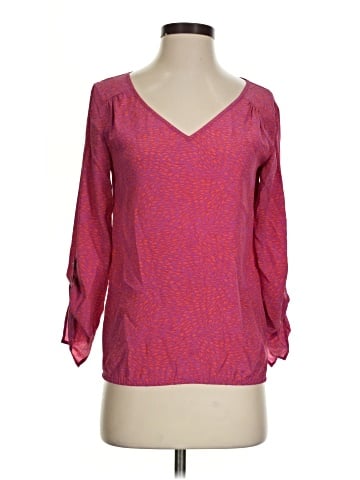 Ellie Kai 3/4 Sleeve Silk Top (view 1)