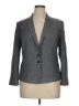 HUGO BOSS Gray Black Wool Blazer Size 14 - photo 1