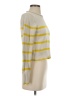 Gap 100% Cotton Stripes Yellow Turtleneck Sweater Size XS - photo 4
