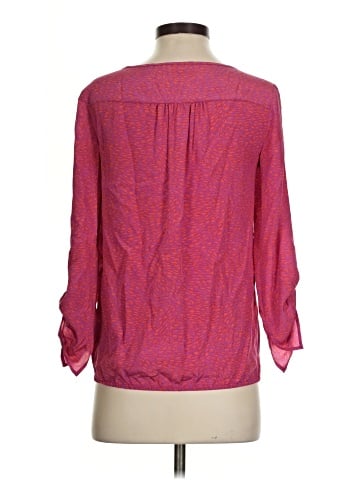 Ellie Kai 3/4 Sleeve Silk Top (view 2)