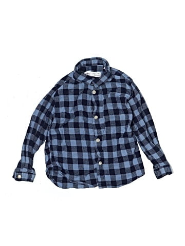 Zara Long Sleeve Button-Down Shirt (view 1)