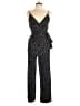 Kaileigh Polka Dots Black Jumpsuit Size M - photo 1