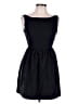 Pearl Solid Black Casual Dress Size 6 - photo 1