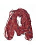 Assorted Brands 100% Polyester Paisley Red Scarf One size - photo 1