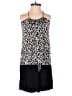 Misope Animal Print Black Romper Size 00Estimated - photo 1