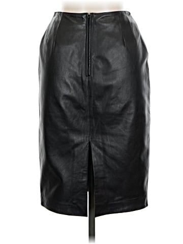 Sienna Faux Leather Skirt (view 2)