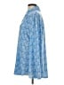 Suzanne Betro Paisley Blue Long Sleeve Blouse Size XL - photo 5