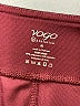 VOGO Athletica Color Block Burgundy Active Pants Size M - photo 4