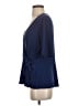 Susan Graver Blue Short Sleeve Blouse Size XS - photo 5