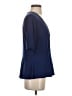 Susan Graver Blue Short Sleeve Blouse Size XS - photo 4