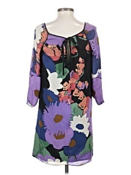 Tibi 3/4 Sleeve Silk Top (view 2)