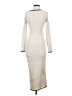 Shein 100% Polyester Ivory Casual Dress Size 4 - photo 2