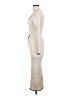 Shein 100% Polyester Ivory Casual Dress Size 4 - photo 5