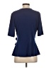 Susan Graver Blue Short Sleeve Blouse Size XS - photo 2