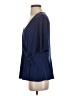 Susan Graver Blue Short Sleeve Blouse Size XS - photo 5