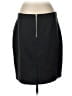 MICHAEL Michael Kors Solid Black Casual Skirt Size 12 - photo 2