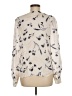 Joie 100% Silk Ivory Blouse Size M - photo 2