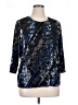Allison Daley Blue 3/4 Sleeve Top Size XL - photo 1