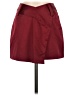 Superdown Solid Burgundy Casual Skirt Size XS - photo 1