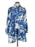 Shein 100% Polyester Blue Casual Dress Size L - photo 1