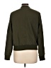 I. Joah 100% Polyester Solid Green Jacket Size L - photo 2