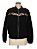 Zyia Active 100% Polyester Animal Print Black Jacket Size M - photo 1
