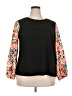Shein Curve Black 3/4 Sleeve Blouse Size 2XL - photo 1